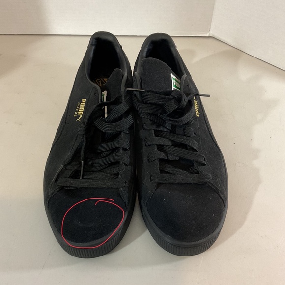 Puma Men's Black Suede Classic XXI Shoes Size 10 - Picture 9 of 12